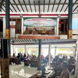 Musyawarah Kalurahan DTSEN di Kalurahan Pringombo